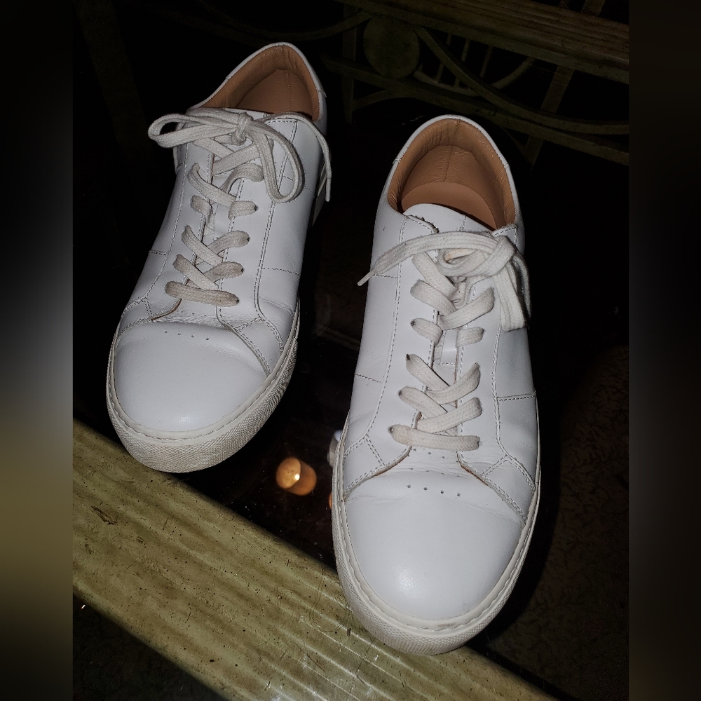 GREATS Brooklyn, Leather Sneakers Size 10